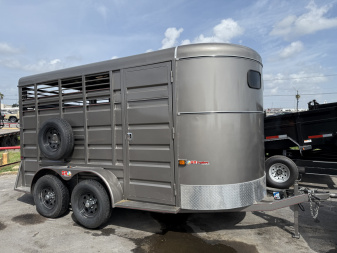 New 2025 GR Trailers 2 Horse Slant Stock / Stock Combo Trailer