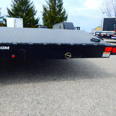 New 2025 Sure-Trac 7 x 18 (16+2) C-Channel Car Hauler Trailer  7K