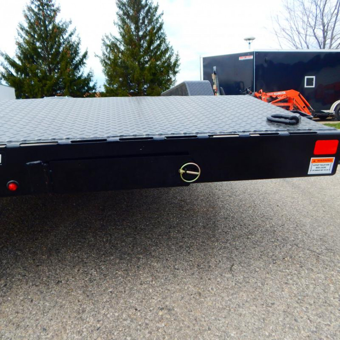 New 2025 Sure-Trac 7 x 20 (18+2) C-Channel Car Hauler Trailer  10K