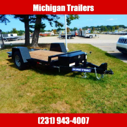 New 2025 Sure-Trac 62 IN x 10 Single Axle Tilt Bed Equipment Trailer  6K