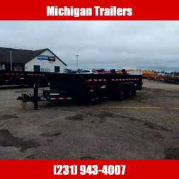 New 2025 Midsota 7X16 15.4K Telescopic  Dump Trailer