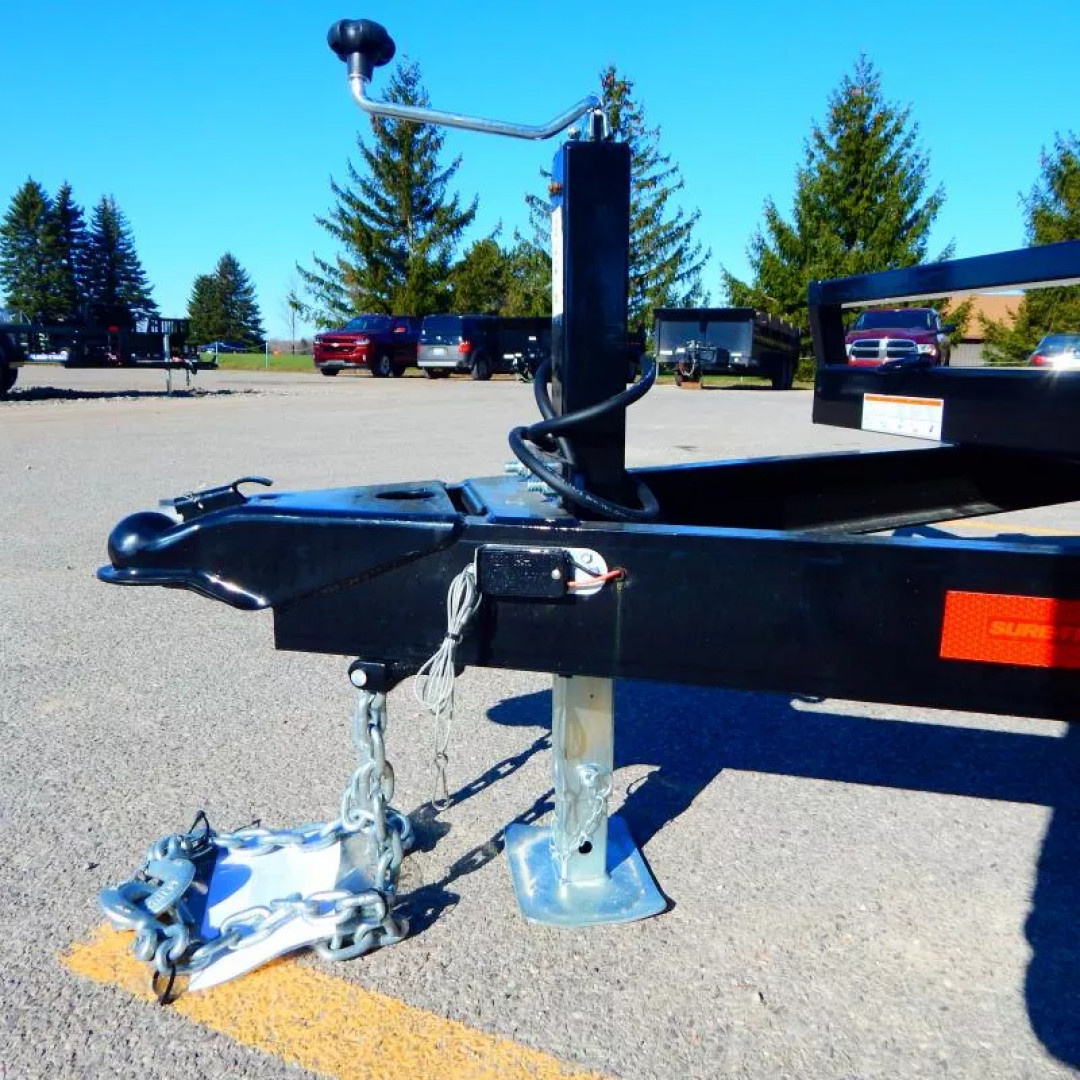 New 2025 Sure-Trac 7 x 20 (18+2) C-Channel Car Hauler Trailer  10K