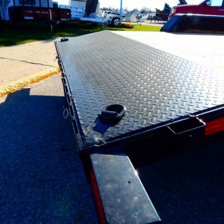 New 2025 Sure-Trac 7 x 20 (18+2) C-Channel Car Hauler Trailer  10K