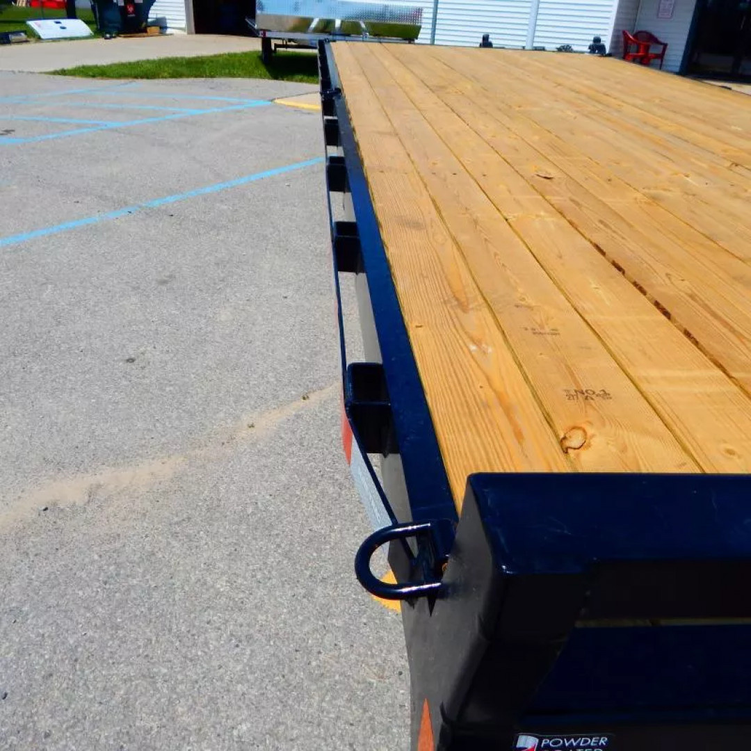 New 2025 Sure-Trac 8.5 x 20 Standard Duty Flat Deck Deckover Trailer  15K