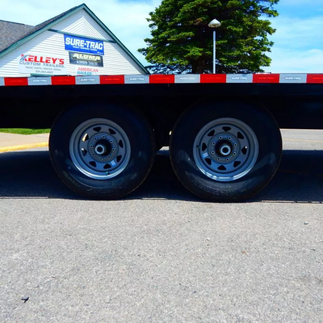 New 2025 Sure-Trac 8.5 x 20 Standard Duty Flat Deck Deckover Trailer  15K