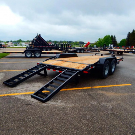 New 2025 Sure-Trac 7 x 20 (18+2) Equipment Trailer  14K