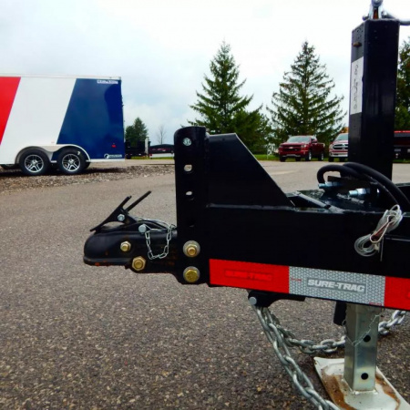 New 2025 Sure-Trac 7 x 20 (18+2) Equipment Trailer  14K