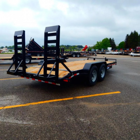 New 2025 Sure-Trac 7 x 20 (18+2) Equipment Trailer  14K