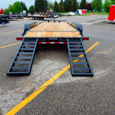 New 2025 Sure-Trac 7 x 20 (18+2) Equipment Trailer  14K