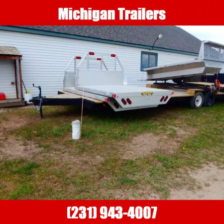 Used 1986  8x30 7k Full Width  Utility Trailer