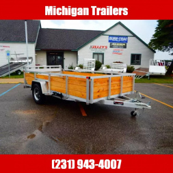 New 2025 Sure-Trac 6 X 12 Aluminum Tube Top Three Board  3K Idler