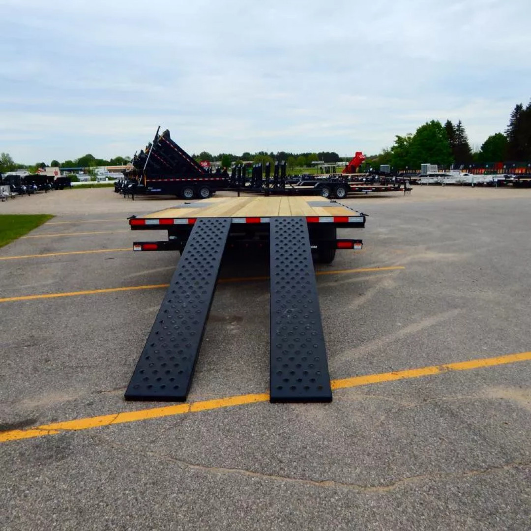 New 2025 Sure-Trac 8.5 x 20 Low Profile Flat Deck Deckover Trailer  10K