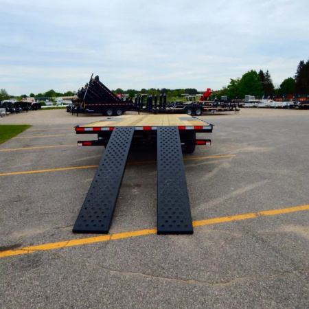 New 2025 Sure-Trac 8.5 x 20 Low Profile Flat Deck Deckover Trailer  10K