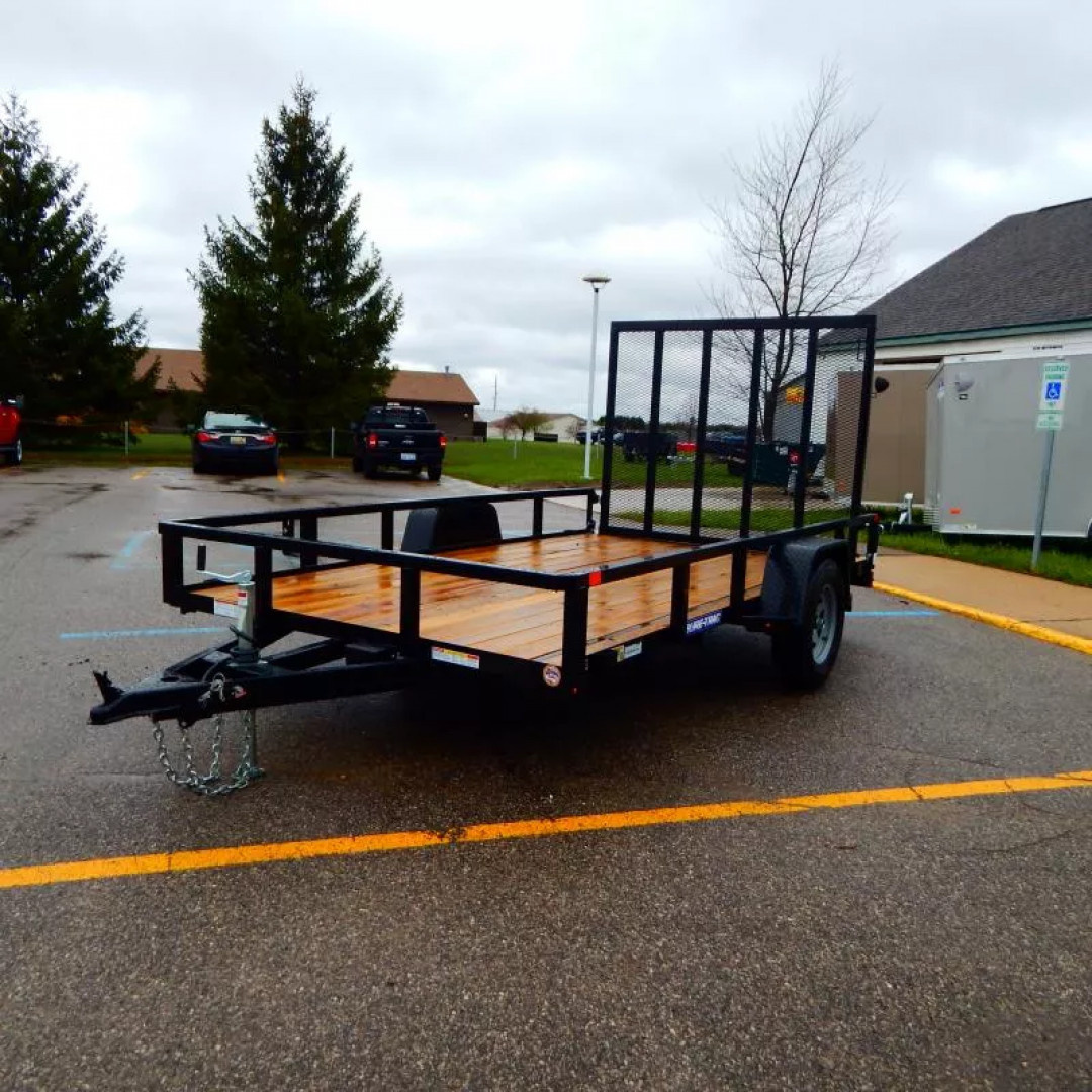 New 2025 Sure-Trac 7 x 12 Tube Top Utility 3.5K Brake