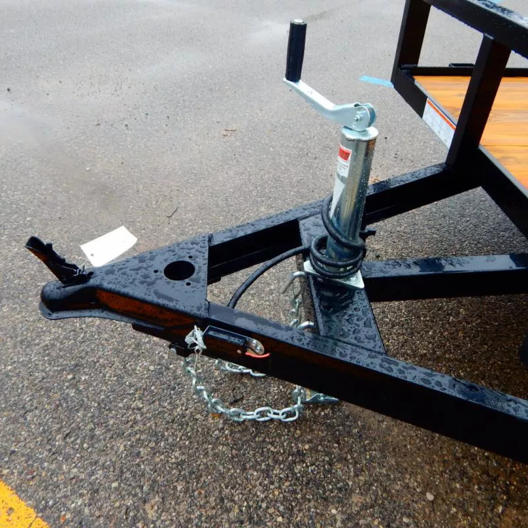 New 2025 Sure-Trac 7 x 12 Tube Top Utility 3.5K Brake