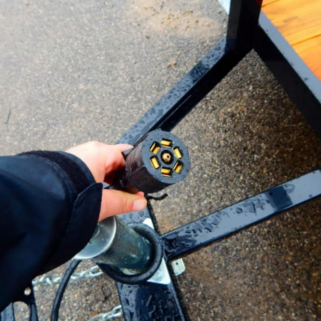 New 2025 Sure-Trac 7 x 12 Tube Top Utility 3.5K Brake