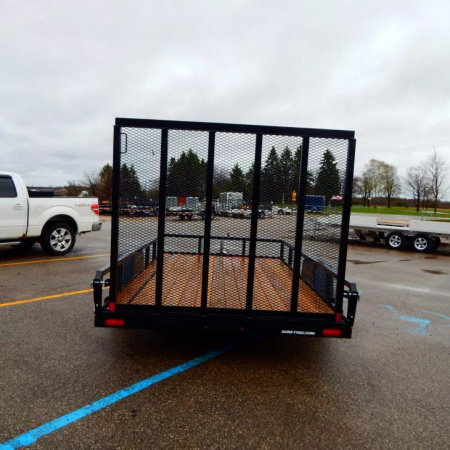 New 2025 Sure-Trac 7 x 12 Tube Top Utility 3.5K Brake