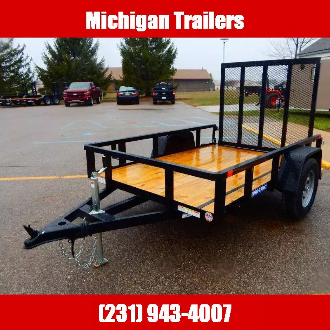 New 2025 Sure-Trac 5 x 10 Tube Top Utility 3.5K Brake