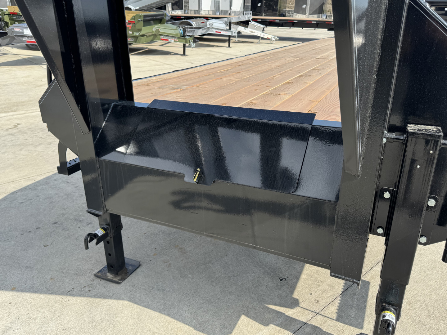 New 2026 Double A 36’ Gooseneck Deckover 31’ plus 5’ x 102” with 2-10K tandem dual axles=25K