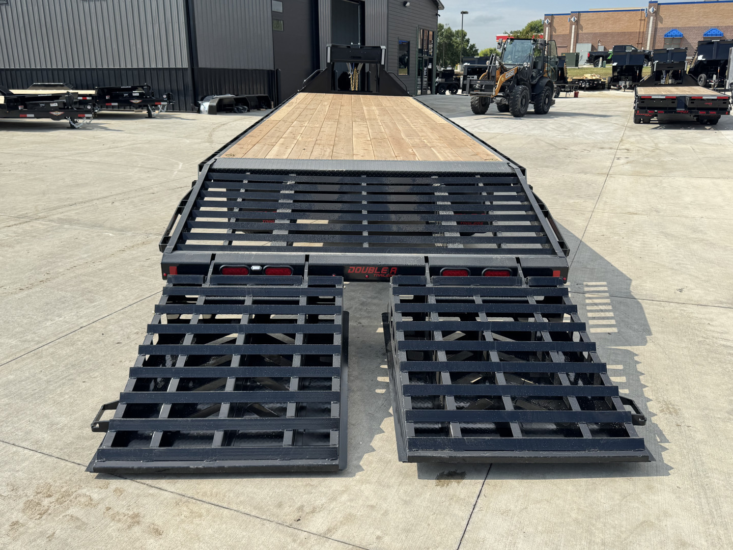 New 2026 Double A 36’ Gooseneck Deckover 31’ plus 5’ x 102” with 2-10K tandem dual axles=25K