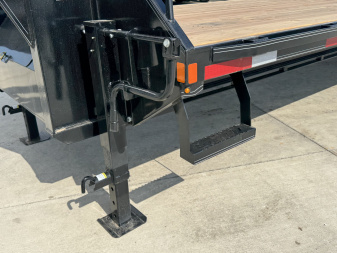 New 2026 Double A 36’ Gooseneck Deckover 31’ plus 5’ x 102” with 2-10K tandem dual axles=25K