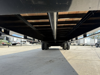 New 2026 Double A 36’ Gooseneck Deckover 31’ plus 5’ x 102” with 2-10K tandem dual axles=25K