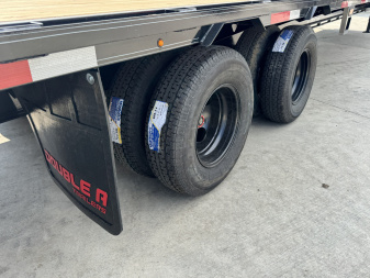 New 2026 Double A 36’ Gooseneck Deckover 31’ plus 5’ x 102” with 2-10K tandem dual axles=25K