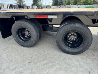 New 2026 Double A 36’ Gooseneck Deckover 31’ plus 5’ x 102” with 2-10K tandem dual axles=25K