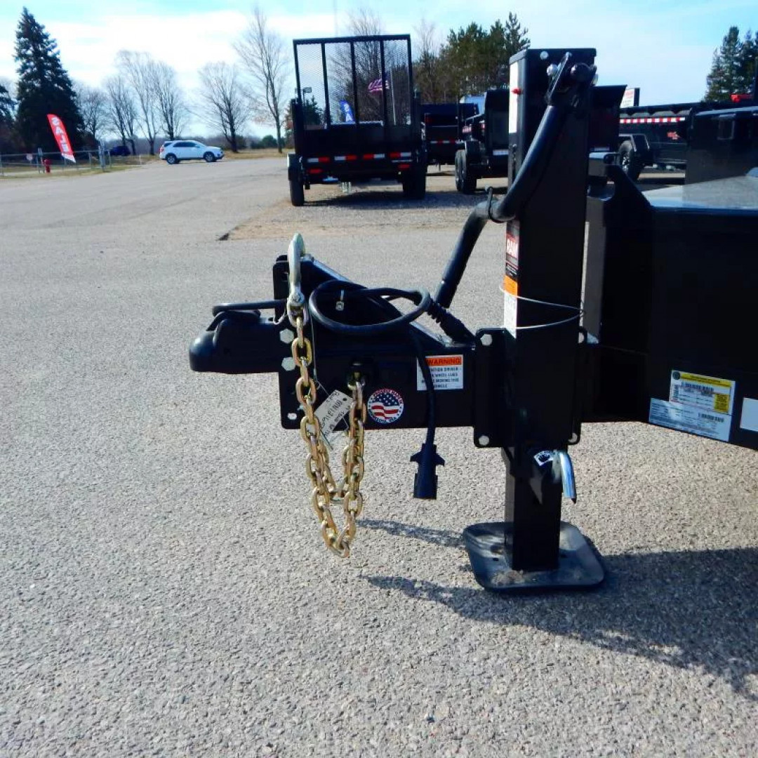 New 2025 Midsota 8.5x18+6 17.6k Full Width Tilt Equipment Trailer for ...
