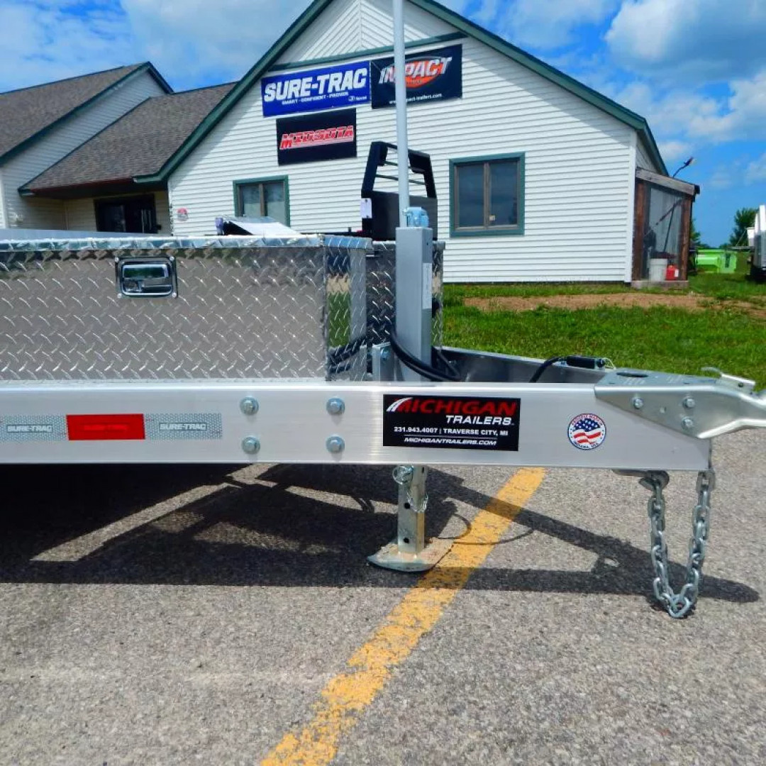 New 2025 Sure-Trac 82 x 18 Aluminum Power Tilt 7K