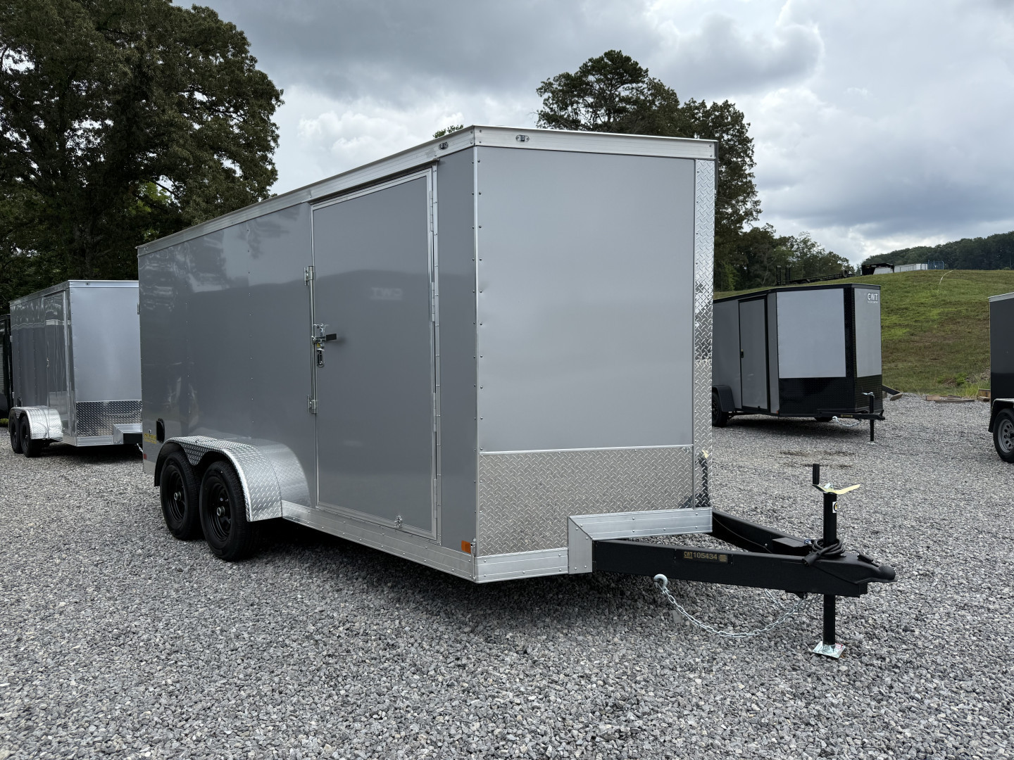 New 2025 Covered Wagon Trailers 7X16 TA3 BAR LK POLY Cargo / Enclosed Trailer