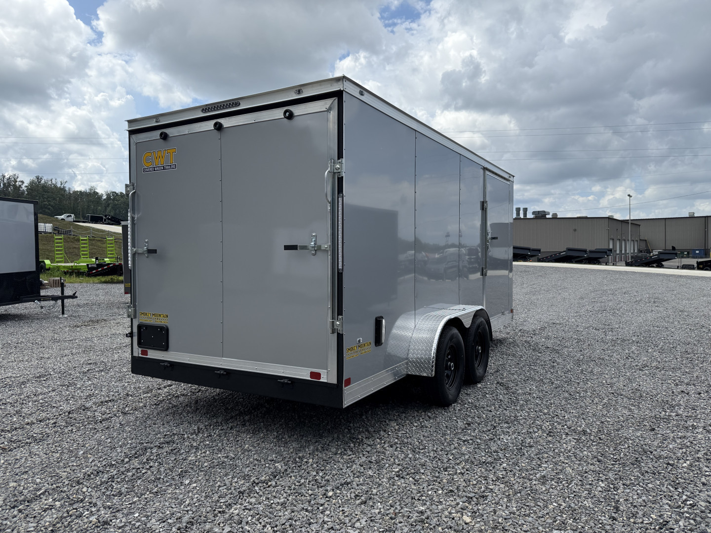 New 2025 Covered Wagon Trailers 7X16 TA3 BAR LK POLY Cargo / Enclosed Trailer