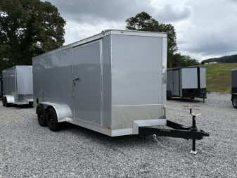New 2025 Covered Wagon Trailers 7X16 TA3 BAR LK POLY Cargo / Enclosed Trailer
