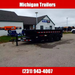 New 2025 Midsota 7x14 15.4k Scissor Dump Dump Trailer
