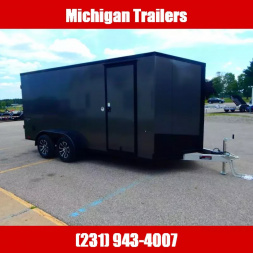 New 2025 Impact Trailers 7x16 7k Shockwave  Cargo / Enclosed Trailer