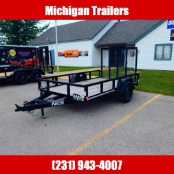 New 2023 Midsota 5.5x10 3k Tube Top Nova Utility Trailer