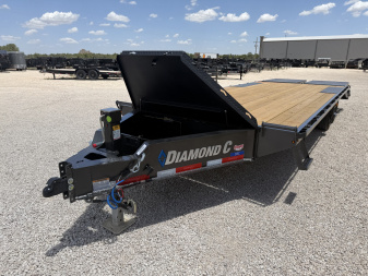 New 2026 Diamond C 102"x24' BP HD Deckover Equipment Trailer - DEC207