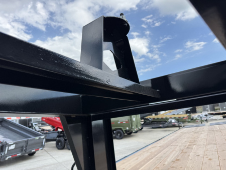 New 2026 Double A 32’ Gooseneck Deckover 27’ plus 5’ x 102” with 2-10K tandem dual axles=25K