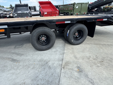 New 2026 Double A 32’ Gooseneck Deckover 27’ plus 5’ x 102” with 2-10K tandem dual axles=25K