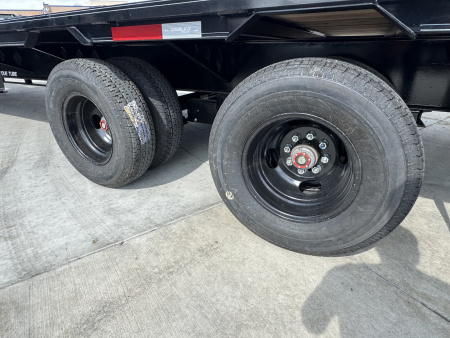 New 2026 Double A 32’ Gooseneck Deckover 27’ plus 5’ x 102” with 2-10K tandem dual axles=25K