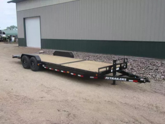 New 2026 24'x 6  14k PJ Channel Equipment Tilt Trailer
