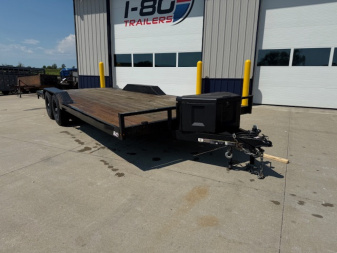 Used 2020 Patriot 101  x 20' 10k Flatbed Car Hauler Trailer