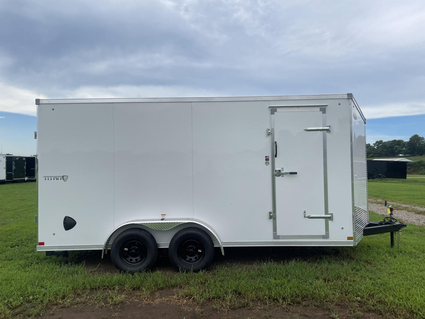 New 2025 Stealth Trailers Titan 7X16x90" w/ RAMP DOOR .080 POLYCORE Cargo / Enclosed Trailer