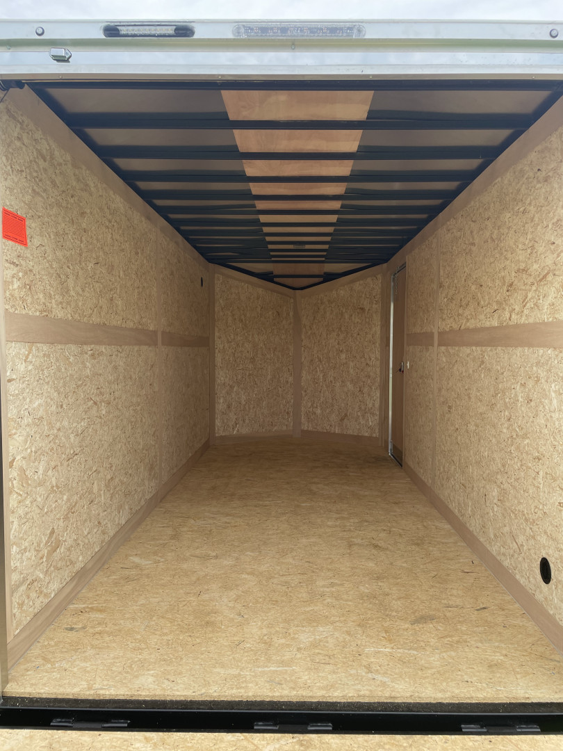 New 2025 Stealth Trailers Titan 7X16x90" w/ RAMP DOOR .080 POLYCORE Cargo / Enclosed Trailer