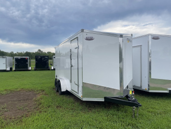 New 2025 Stealth Trailers Titan 7X16x90  w/ RAMP DOOR .080 POLYCORE Cargo / Enclosed Trailer