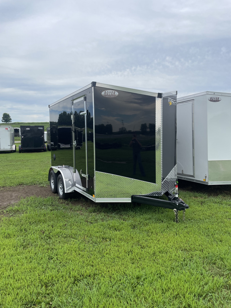New 2025 Stealth Trailers Titan 7X12x84" w/ RAMP DOOR .080 POLYCORE Cargo / Enclosed Trailer