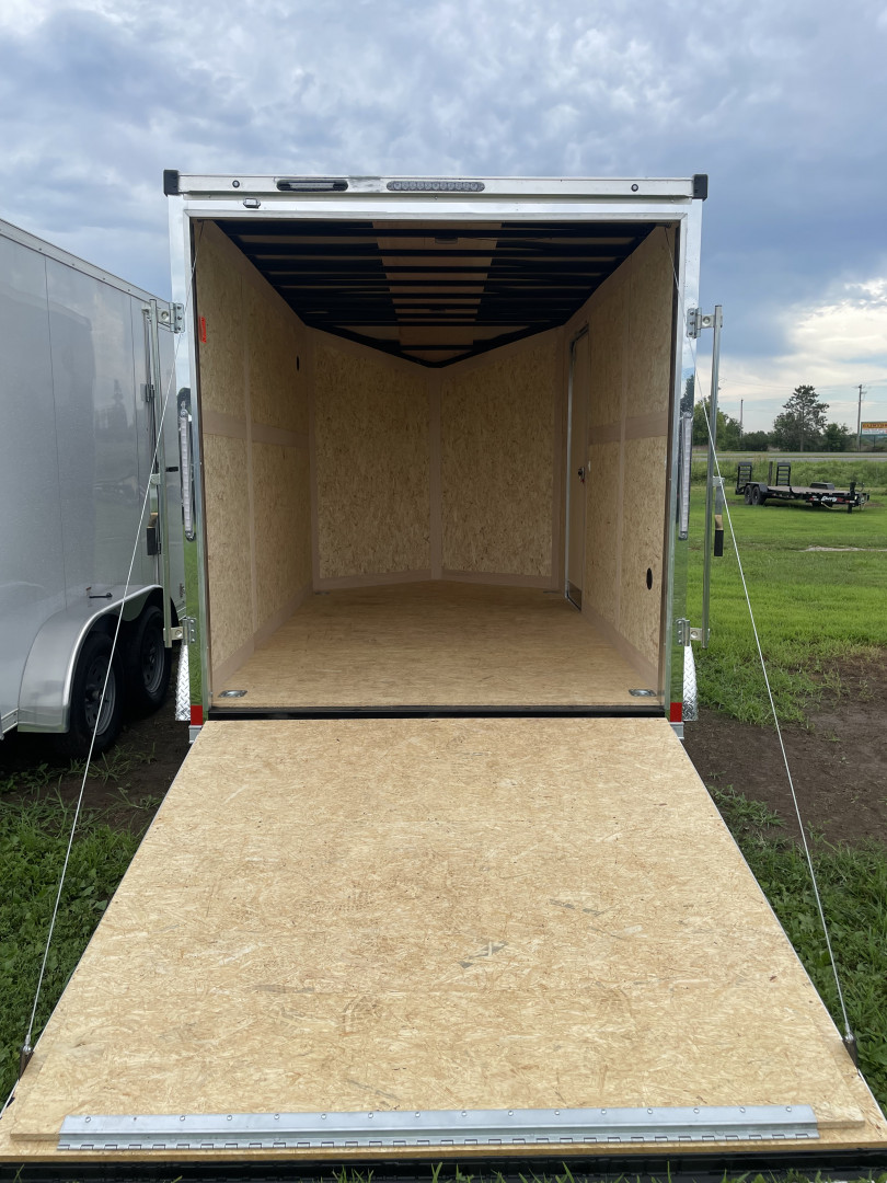 New 2025 Stealth Trailers Titan 7X12x84" w/ RAMP DOOR .080 POLYCORE Cargo / Enclosed Trailer