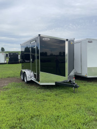 New 2025 Stealth Trailers Titan 7X12x84" w/ RAMP DOOR .080 POLYCORE Cargo / Enclosed Trailer