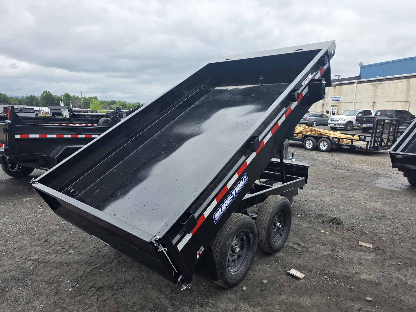 New 2026 Sure-Trac 6X10 7K - DECKOVER Dump Trailer