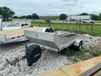 Used 2006 Triton Aluminum 4'x10' 3k Utility Trailer
